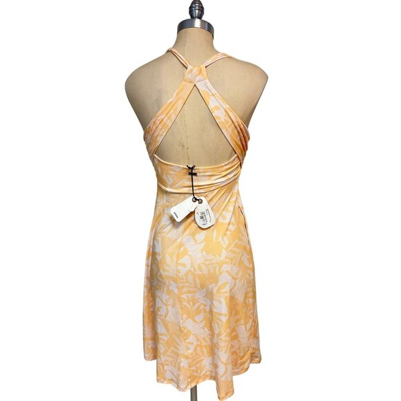 Prana Jewel Lake Summer Dress Sun Kissed Seaside Pockets Built In Bra XS NWT - Picture 5 of 7